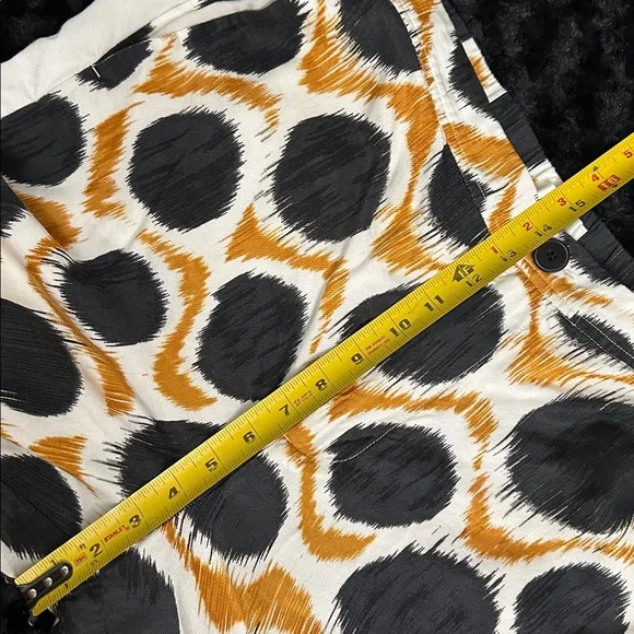 Anthropologie Maeve Wellesley geometric print pants Sz 14 - Picture 7 of 9